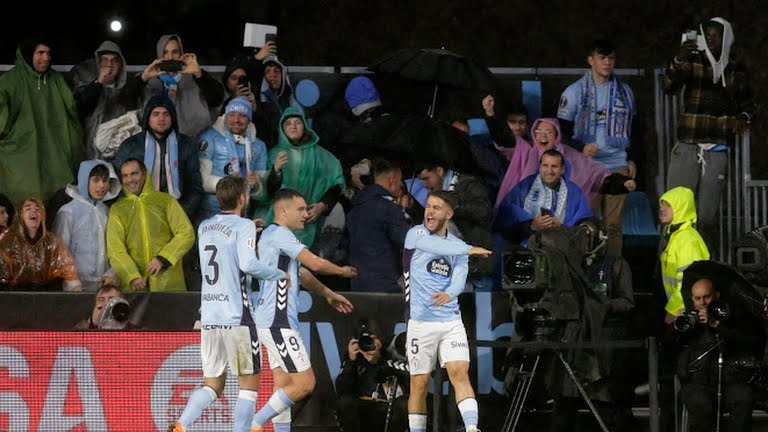 گل اول سلتاویگو به بارسلونا (کاریرا)