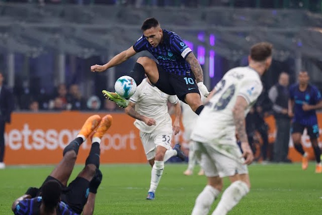 صعود اینتر به صدرجدول با شکست دادن لاتزیو