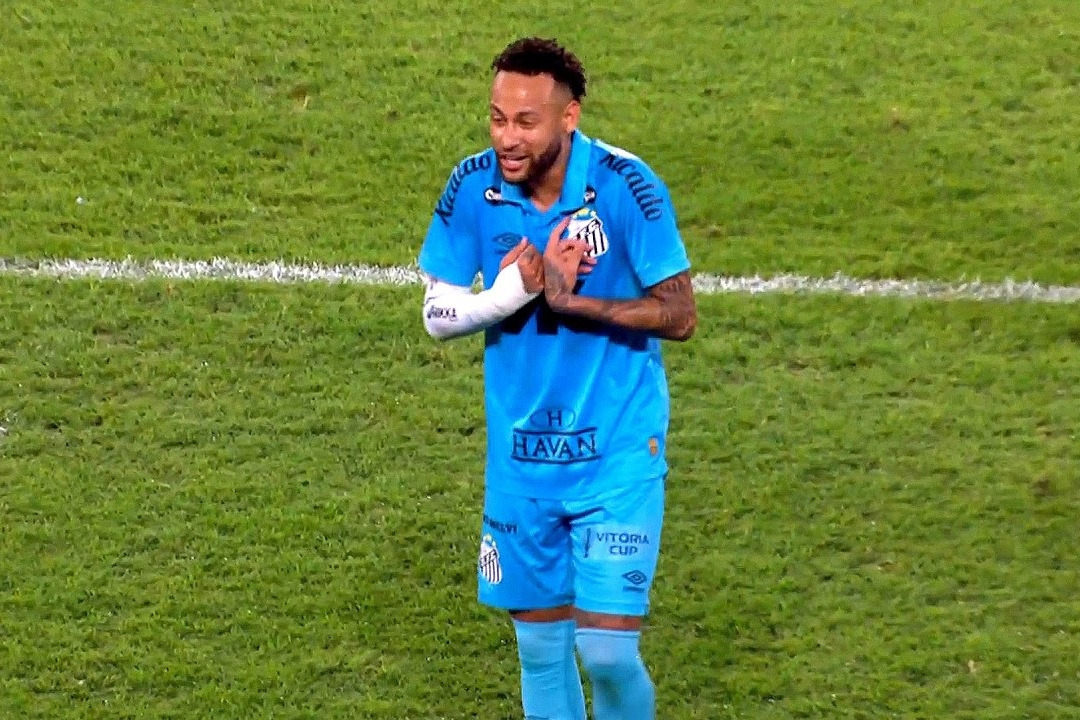 لحظه‌ای که حرص نیمار در مقابل فلامنگو درآمد!