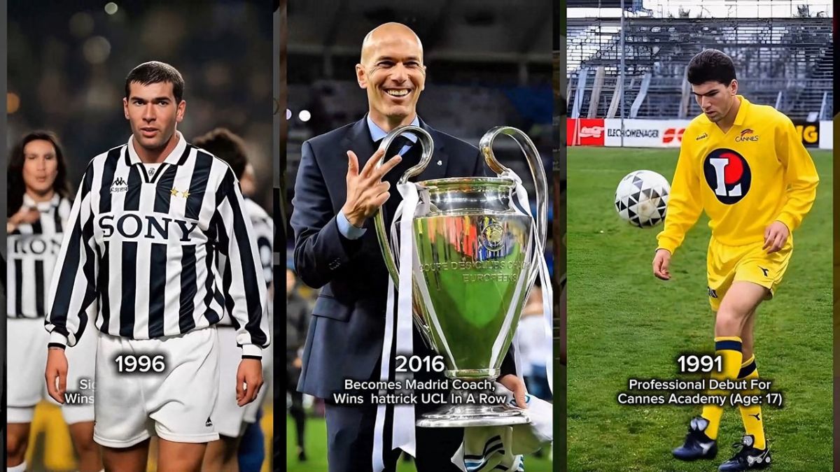 ویدیوی جذاب از مراحل رشد و تکامل زین الدین زیدان