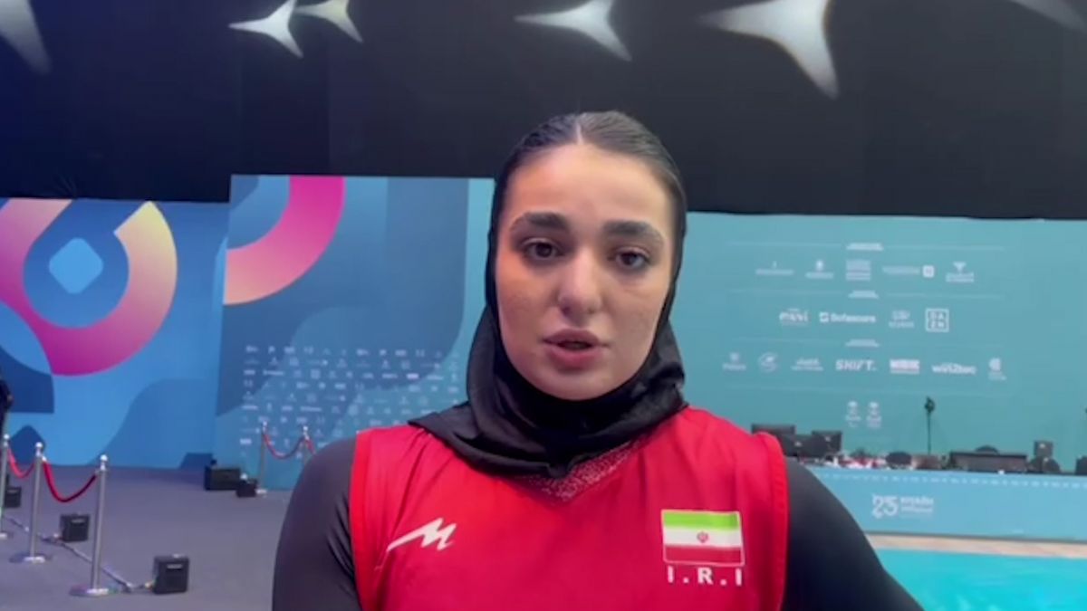صحبت‌های زهرا کریمی ملی‌پوش والیبال ایران پس از پیروزی مقابل تیم افغانستان