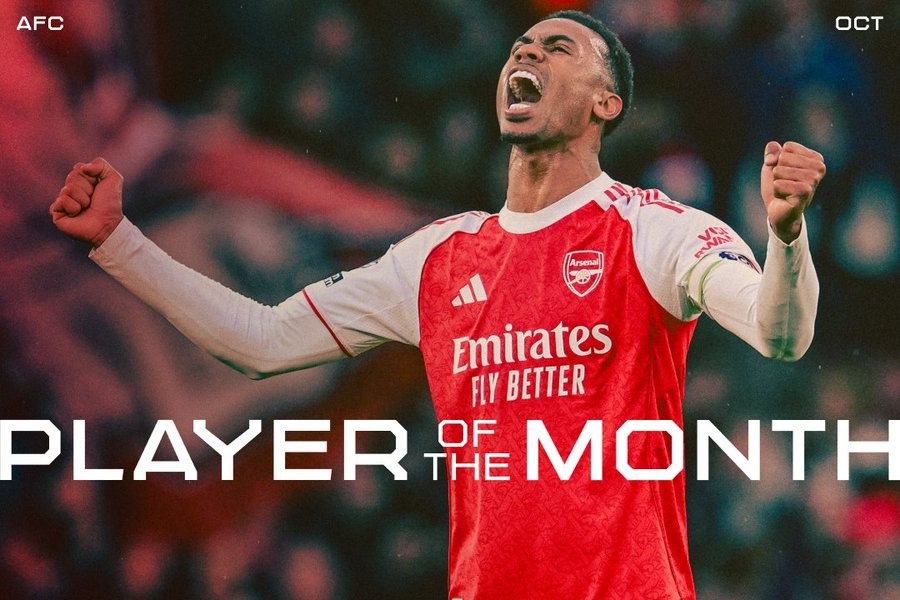 ستاره برزیلی ؛ بازیکن برتر ماه اکتبر در باشگاه آرسنال