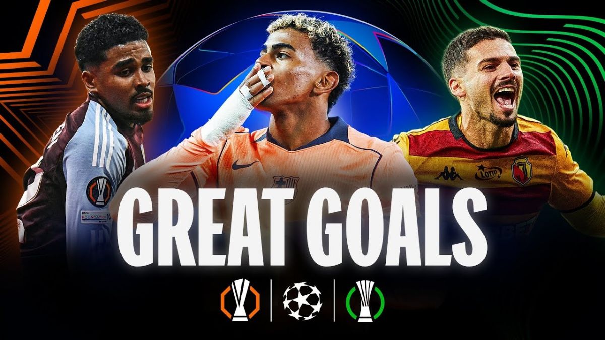 گلهای برتر دور چهارم لیگ قهرمانان اروپا، لیگ اروپا و لیگ کنفرانس اروپا