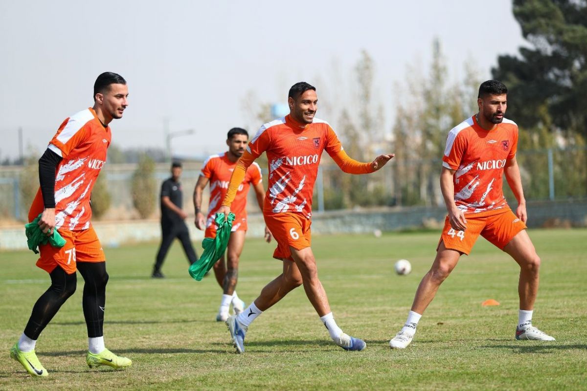 گزارش تصویری/ تمرین مس رفسنجان، چهارشنبه 21 آبان