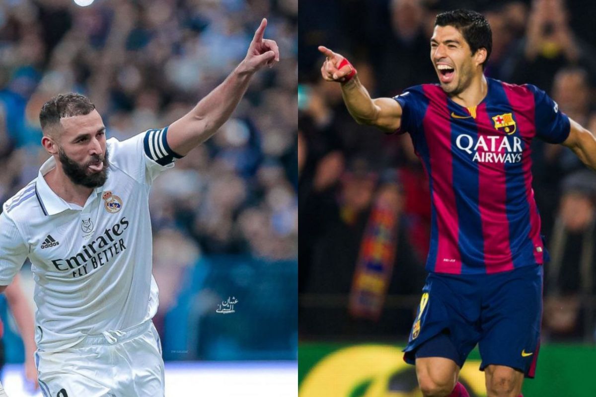 مقایسه بهترین فصل‌های لوئیز سوارز و کریم بنزما