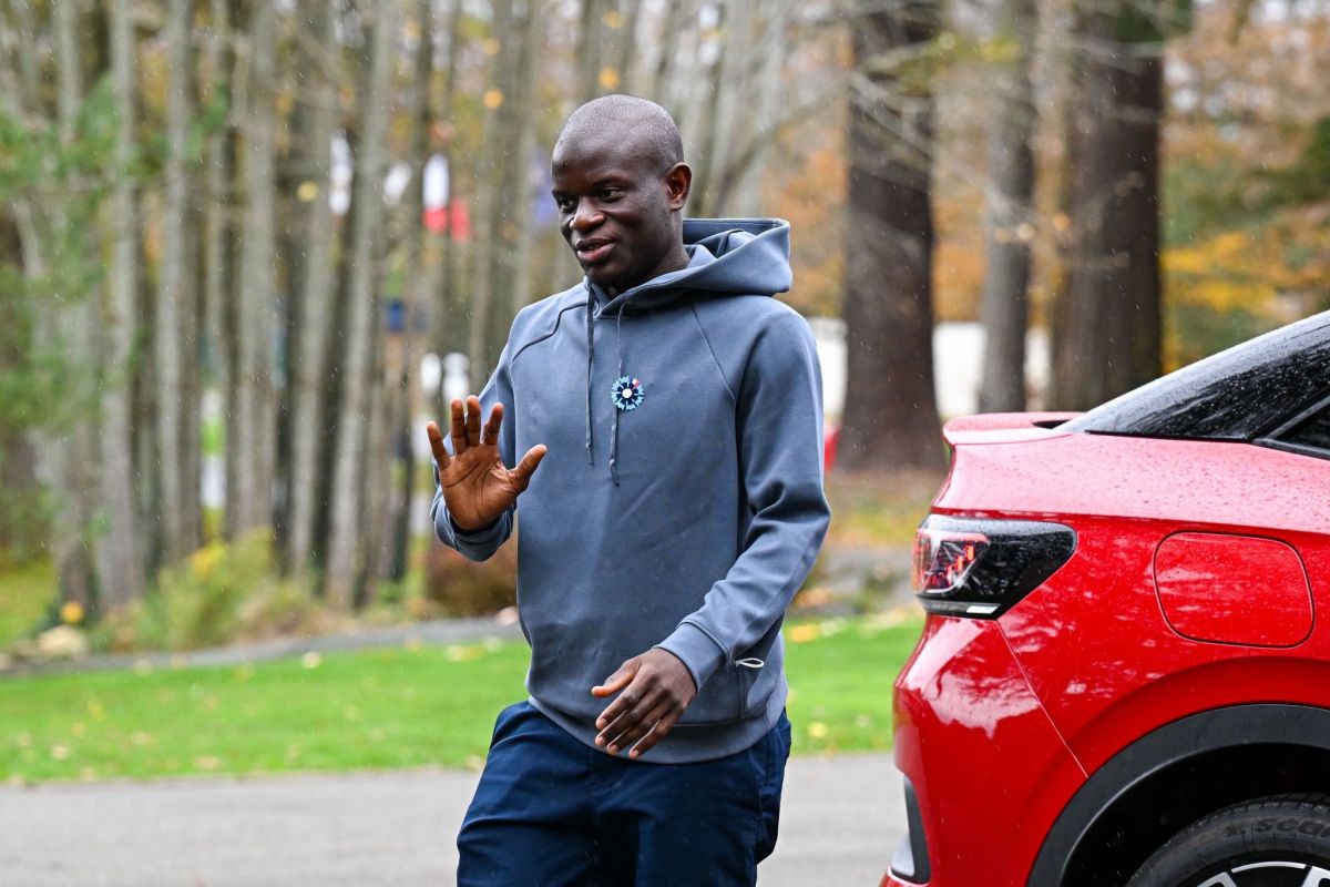 انگولو کانته، فعالترین بازیکن تیم ملی فرانسه