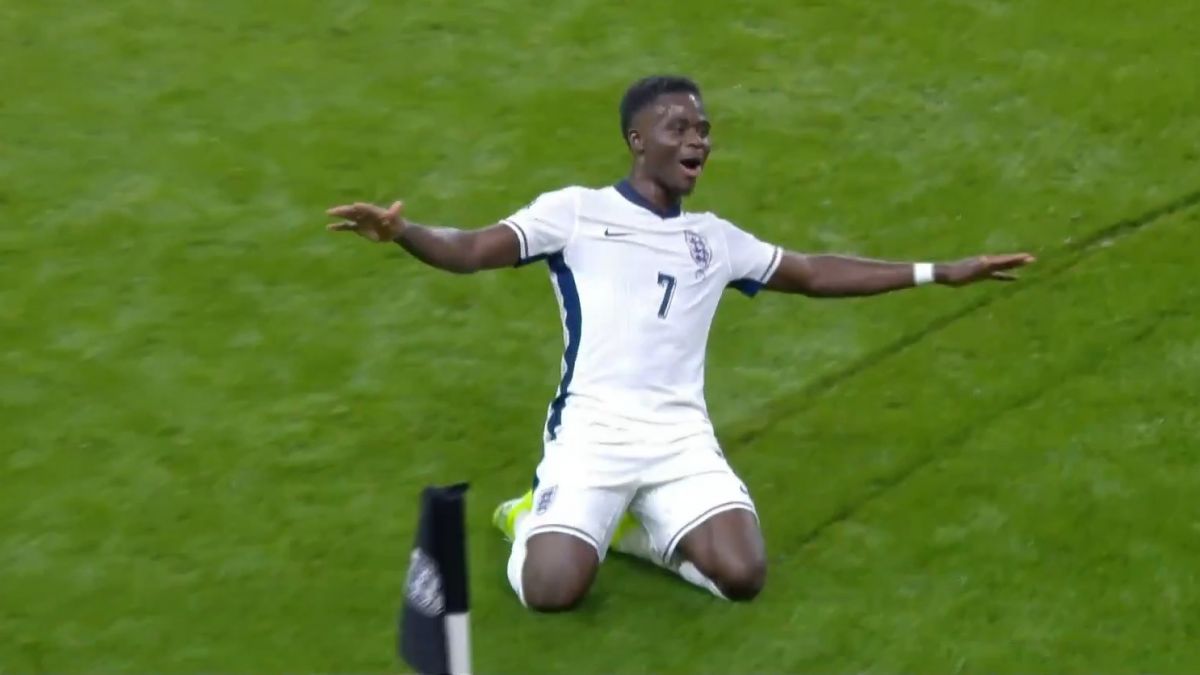 گل اول انگلیس به صربستان (والی ساکا)