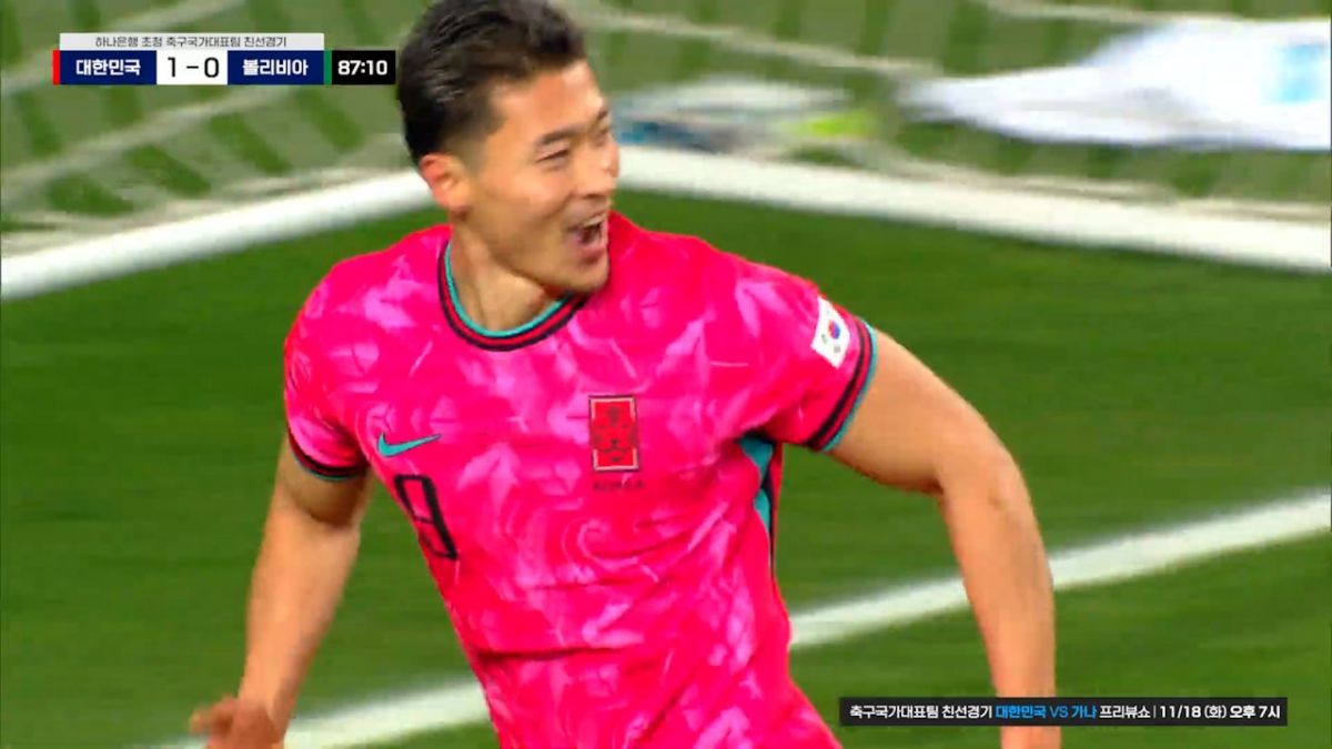 گل دوم کره جنوبی به بولیوی (گوئه سونگ چو)