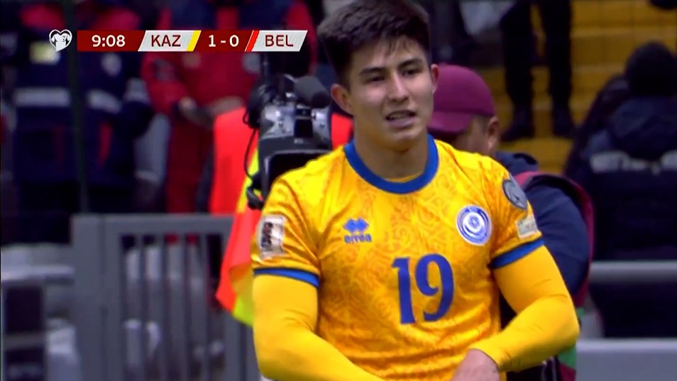 گل اول قزاقستان به بلژیک (داستان ساتپایف)