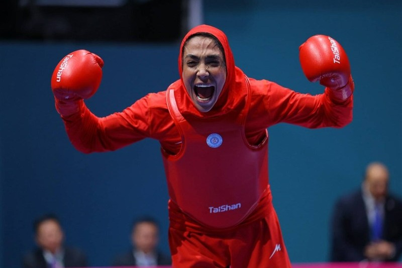 بازیهای کشورهای اسلامی| مدال طلا بر گردن سهیلا منصوریان