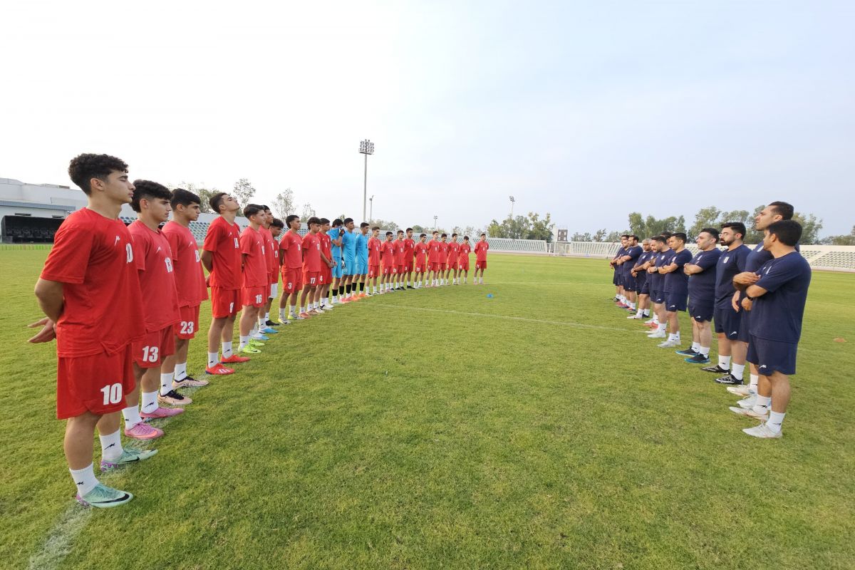 تمرین تاکتیکی نوجوانان در "مروارید خلیج فارس"