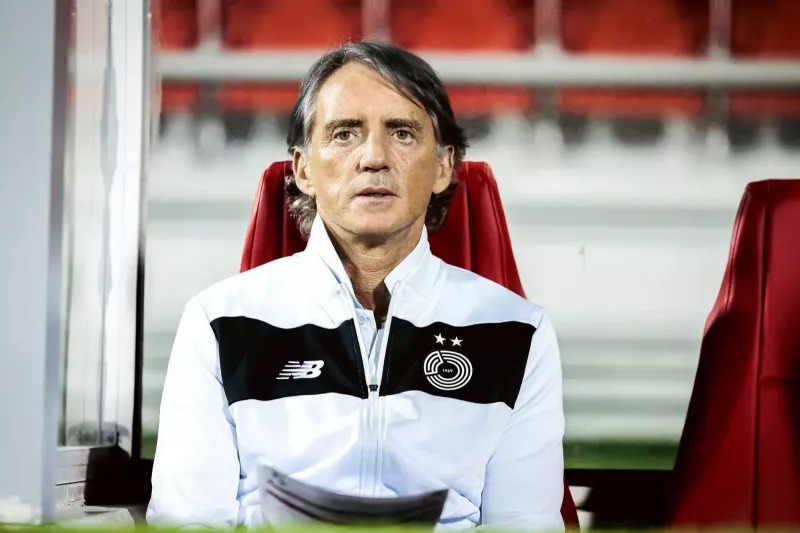 مانچینی و شروع کارش در قطر با مساوی