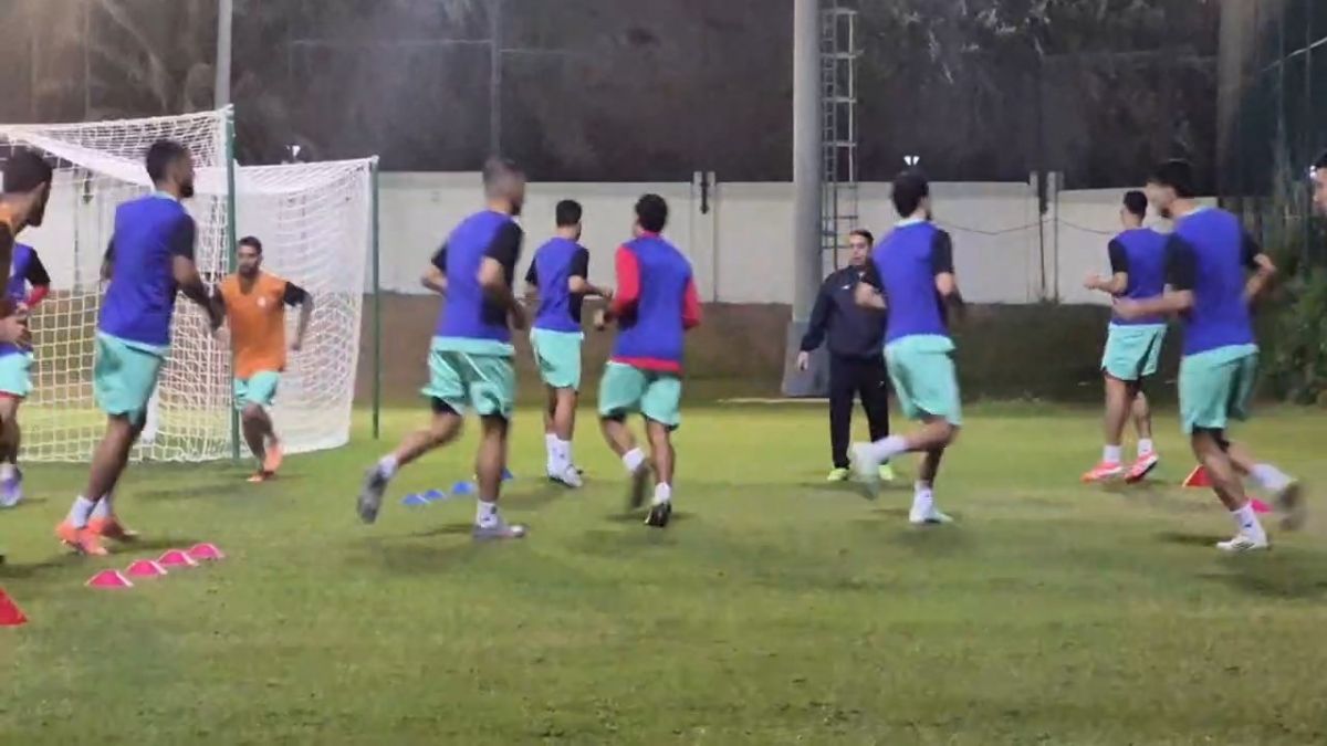 بخشهایی از آخرین تمرین تیم ملی قبل از دیدار مقابل ازبکستان