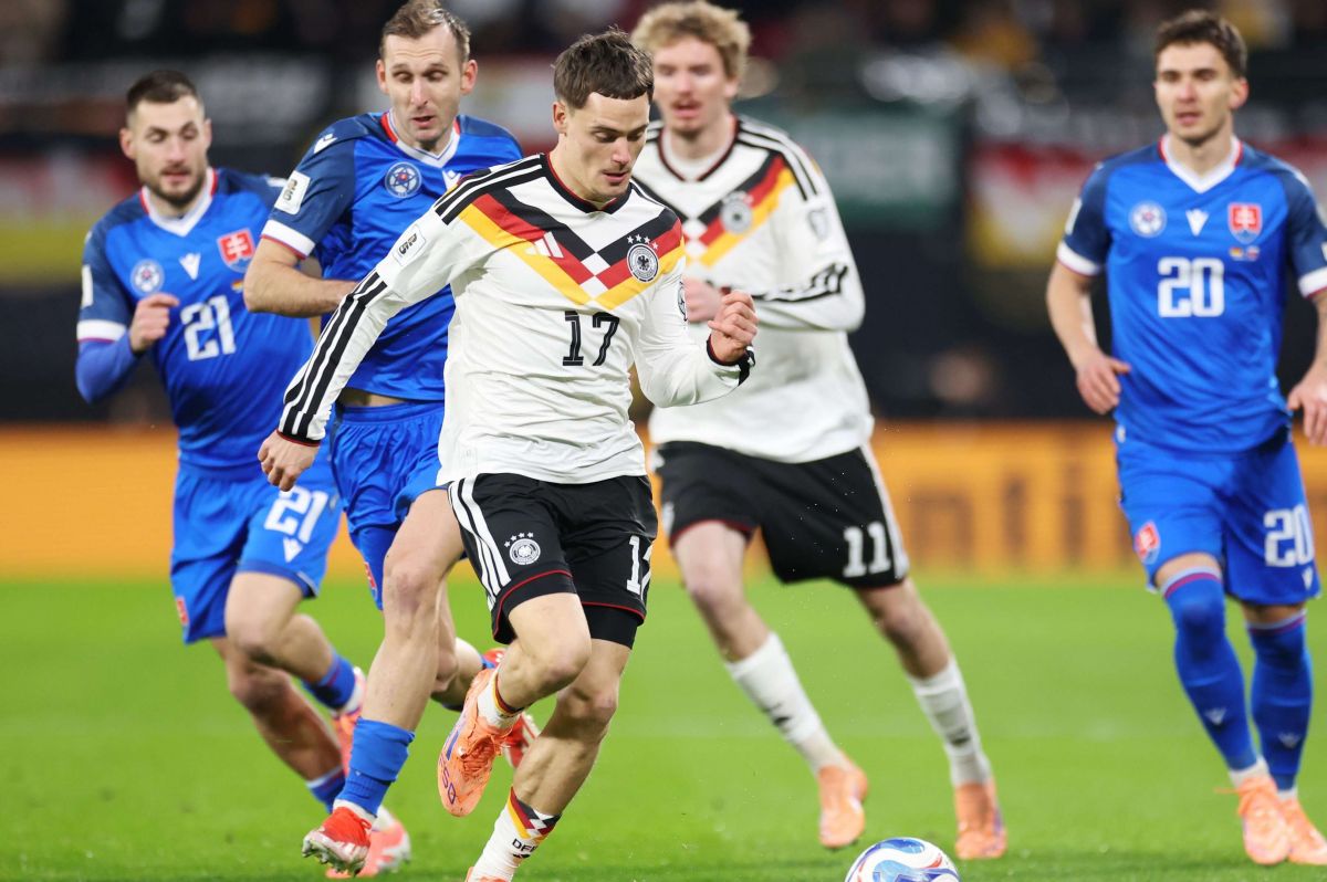 نمایش خیره‌کننده فلوریان ویرتز در پیروزی آلمان مقابل اسلواکی