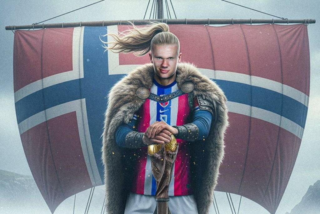 طرح جذاب بلیچر ریپورت به مناسبت صعود تاریخی نروژ به جام جهانی ۲۰۲۶