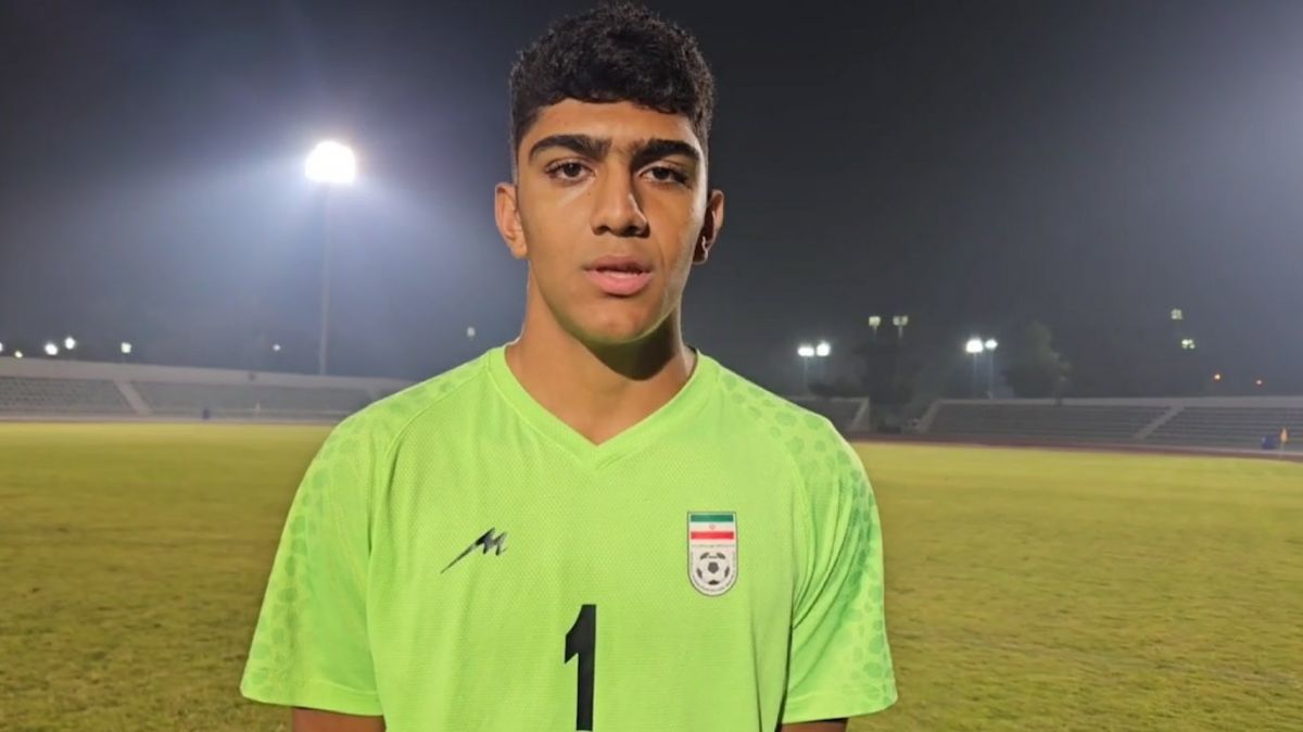 صحبتهای دروازهبانان تیم ملی نوجوانان در حاشیه اردوی کیش