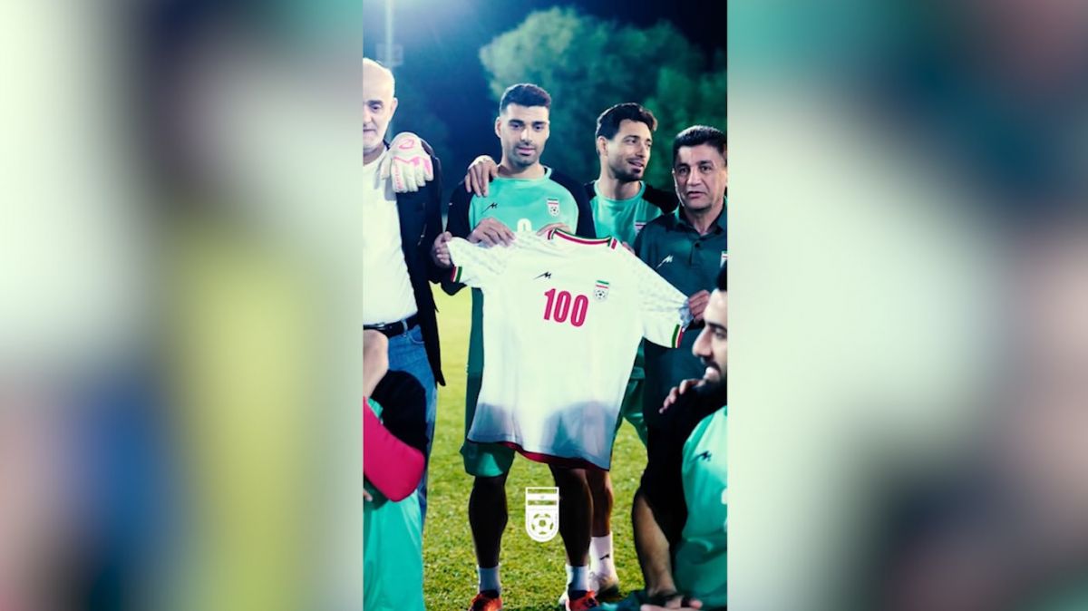 ویدیوی صفحه رسمی فدراسیون فوتبال برای قدرانی از کاپیتان مهدی طارمی