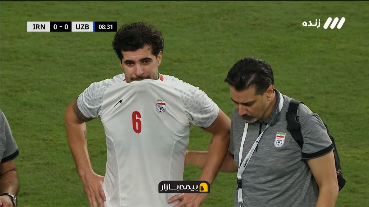 مصدومیت سعید عزت اللهی و تعویض اجباری با قربانی