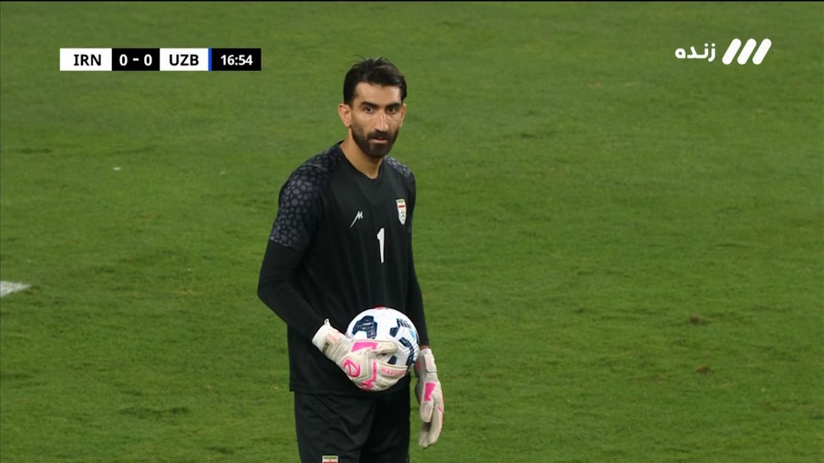 سوپر واکنش بیرانوند و گزارش خیلی با تاخیر احمدی!