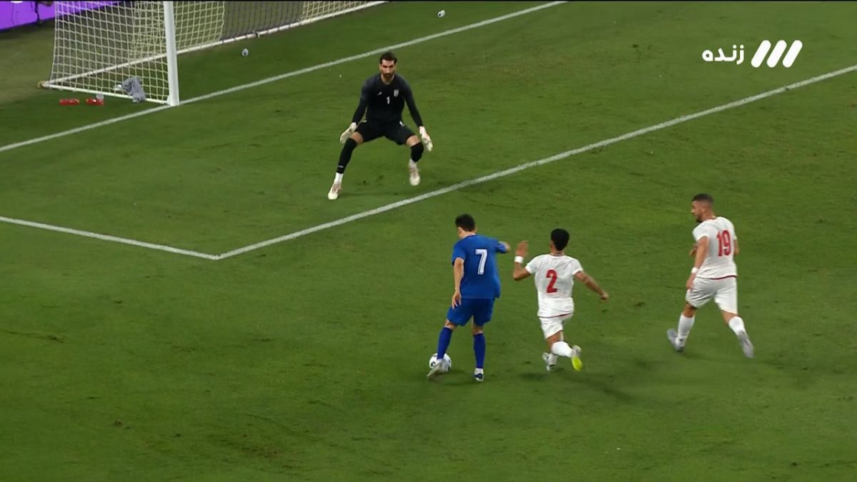 با خوش شانسی دروازه ایران مقابل ازبکستان باز نشد