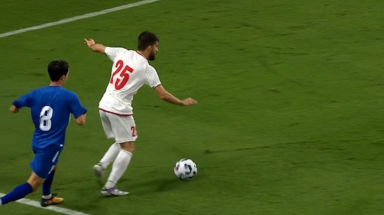 حرکت انفرادی بی نظیر کوشکی و فرصتی که تبدیل به گل نشد