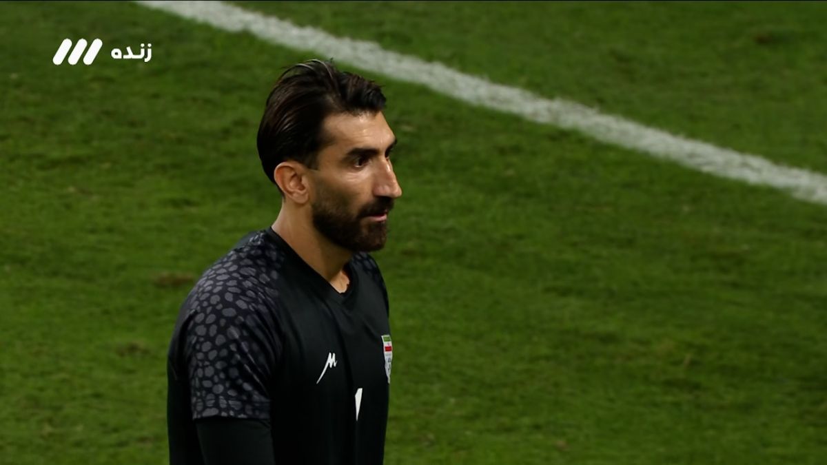 مهار پنالتی بازیکن ازبکستان توسط علیرضا بیرانوند