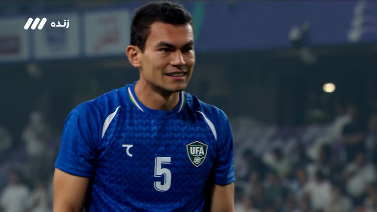 گل رستم آشورماتوف در ضربات پنالتی مقابل ایران