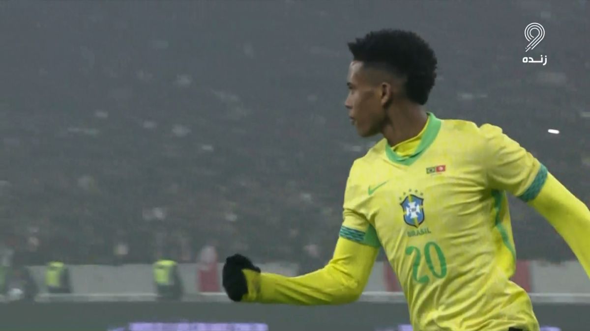 گل اول برزیل به تونس (استوائو - پنالتی)