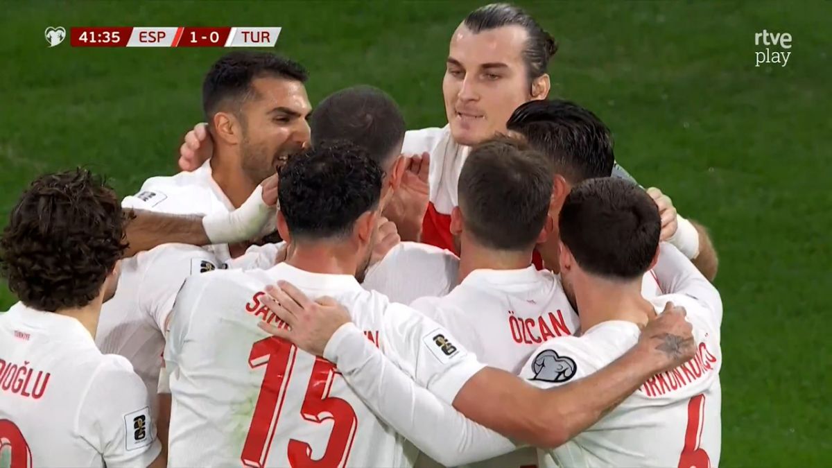 گل اول ترکیه به اسپانیا (گول)
