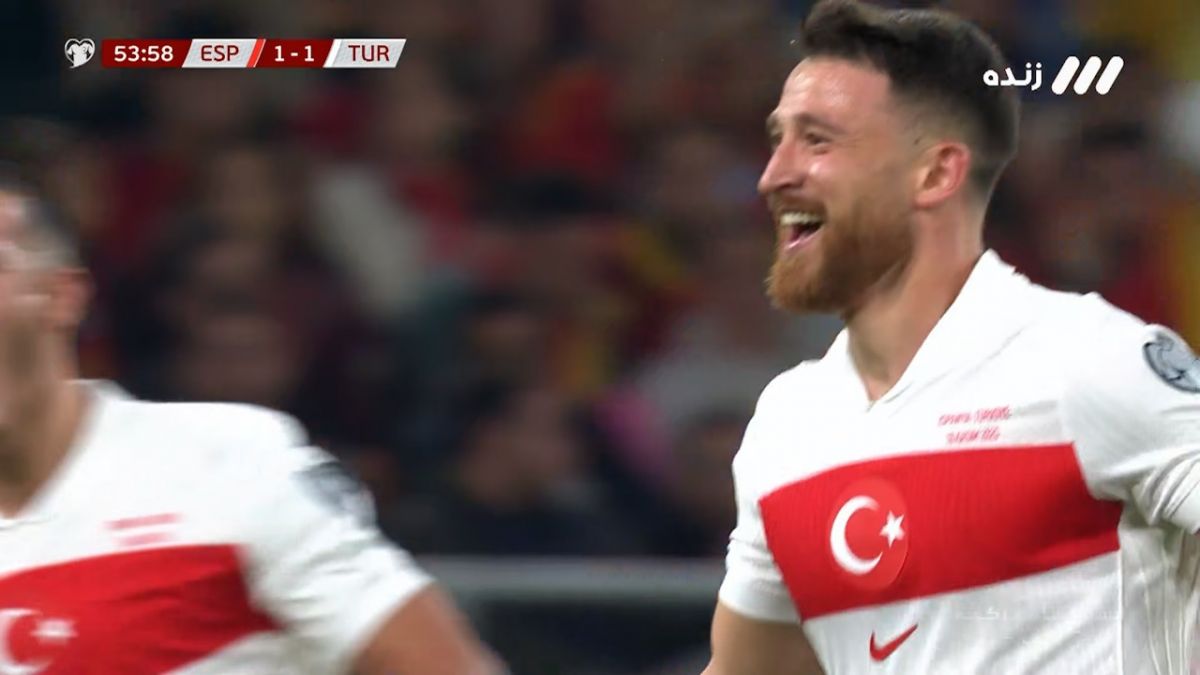 گل دوم ترکیه به اسپانیا (شوت زیبای صالح اوزچان)