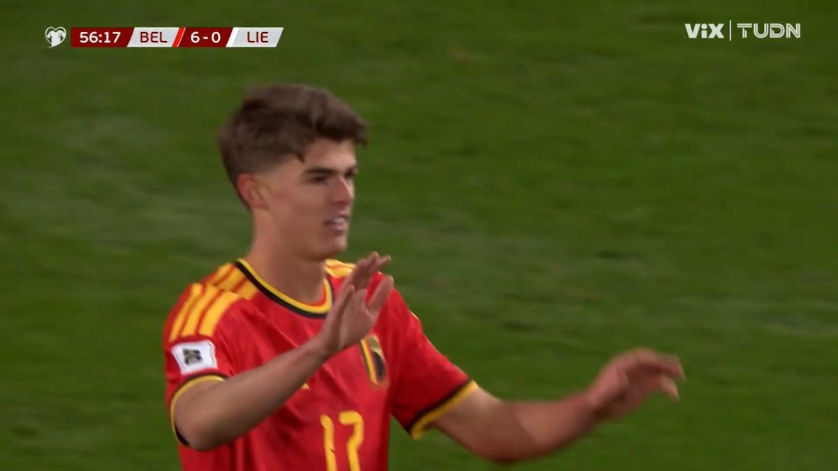 گل ششم بلژیک به لیختن اشتاین (شارل د کتلار)