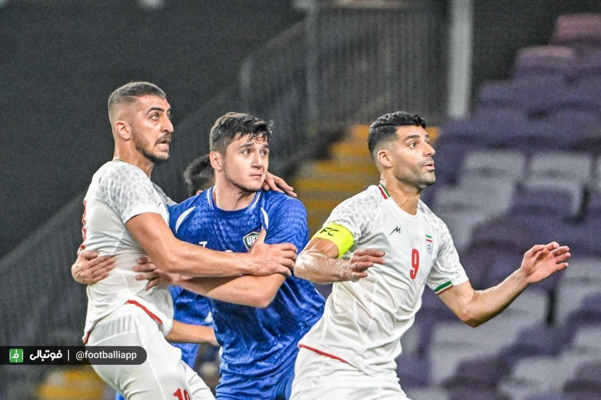 گزارش تصویری/ دیدار تیمهای ایران و ازبکستان