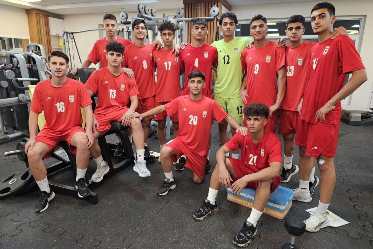 برگزاری آخرین تمرین تیم ملی نوجوانان پیش از سفر به هند