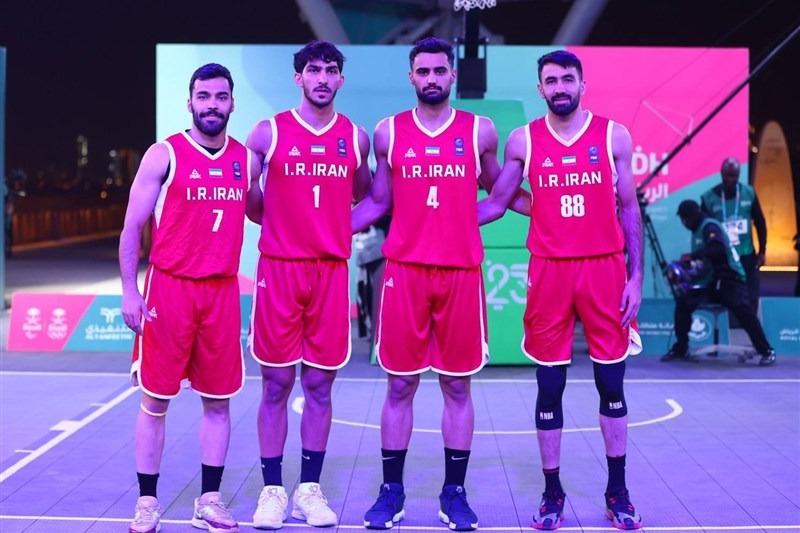 بازی‌های کشورهای اسلامی| بسکتبال 3 نفره مردان نایب قهرمان شد