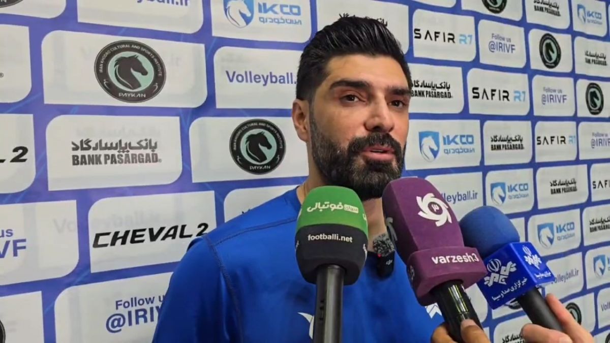 صحبت های رضا صفایی سرمربی تیم والیبال سایپا