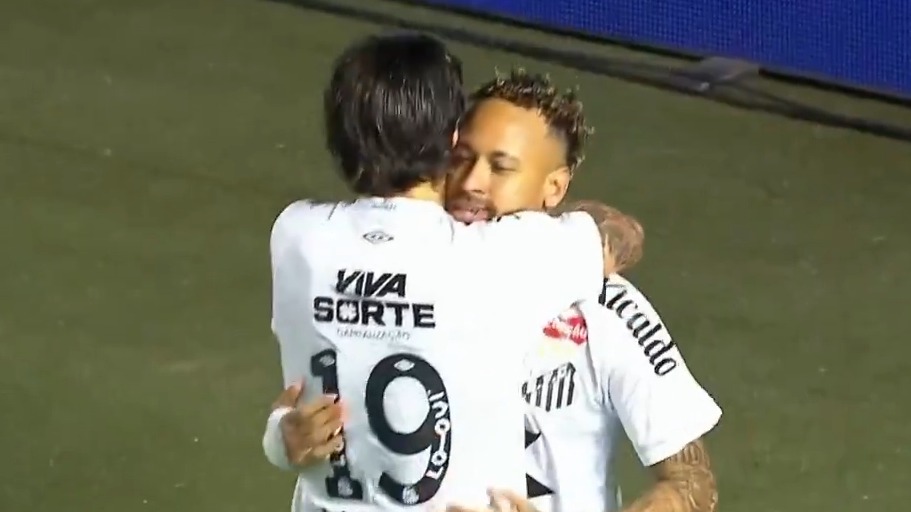 گل اول سانتوس به میراسول (نیمار)