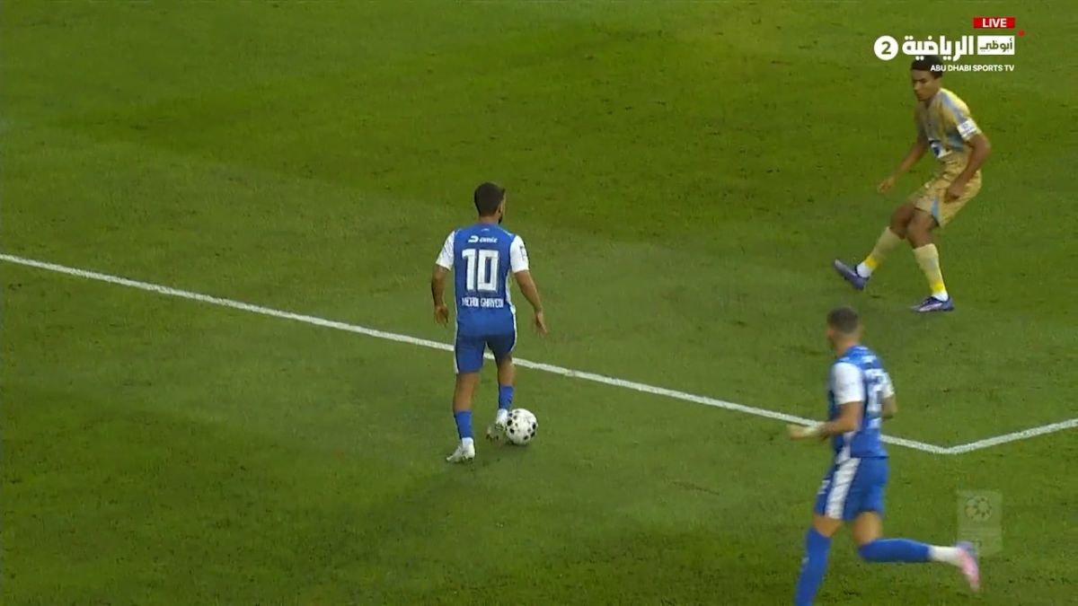 گل اول النصر امارات به الظفره (پاس گل مهدی قایدی)