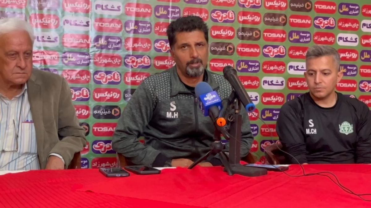 صحبت های مجتبی حسینی در نشست خبری قبل از بازی مقابل ملوان