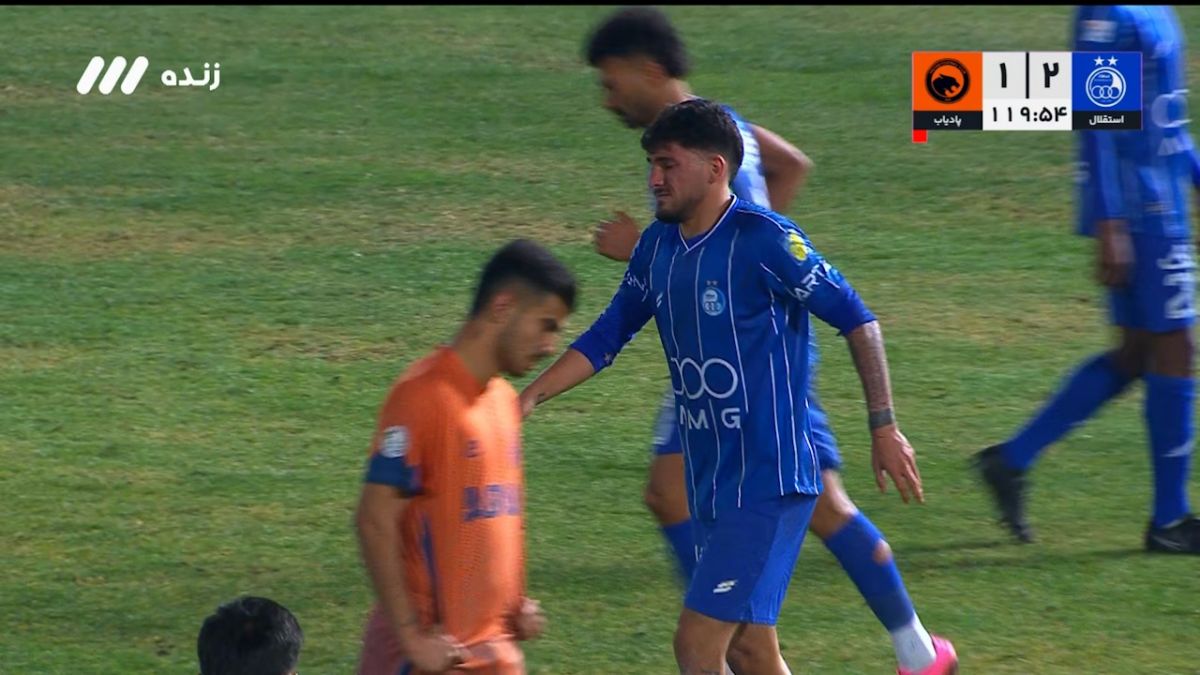 تعصب جالب اسماعیل قلی زاده بازیکن جوان استقلال