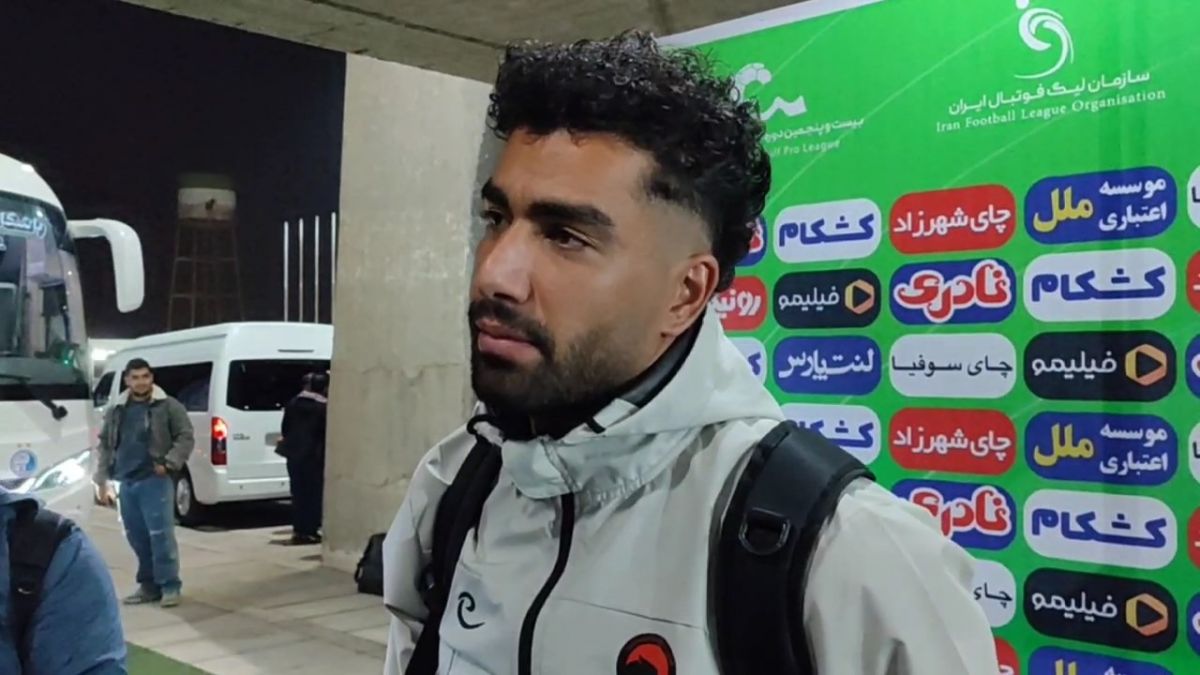 صحبتهای بازیکنان پادیاب خلخال بعد از دیدار با استقلال