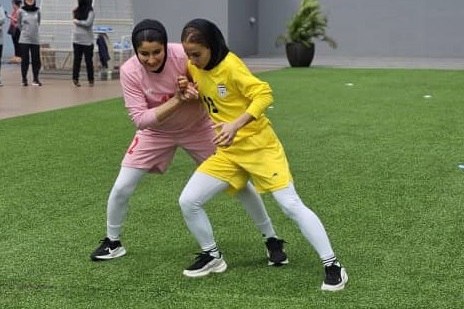 برگزاری تمرین بدنسازی ملی پوشان پیش از دیدار برابر برزیل