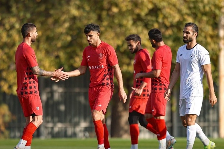 برد پرسپولیس در دیداری تدارکاتی با گلزنی علیپور و ارونوف