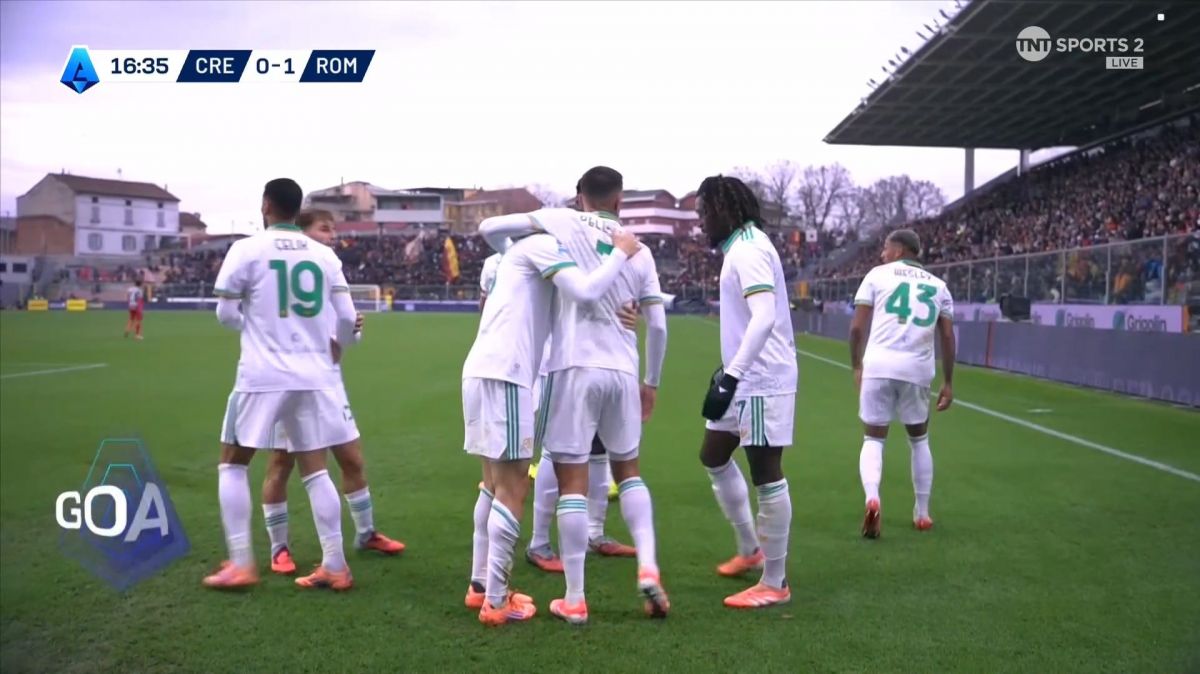 گل اول رم به کرمونزه (ماتیاس سوله)