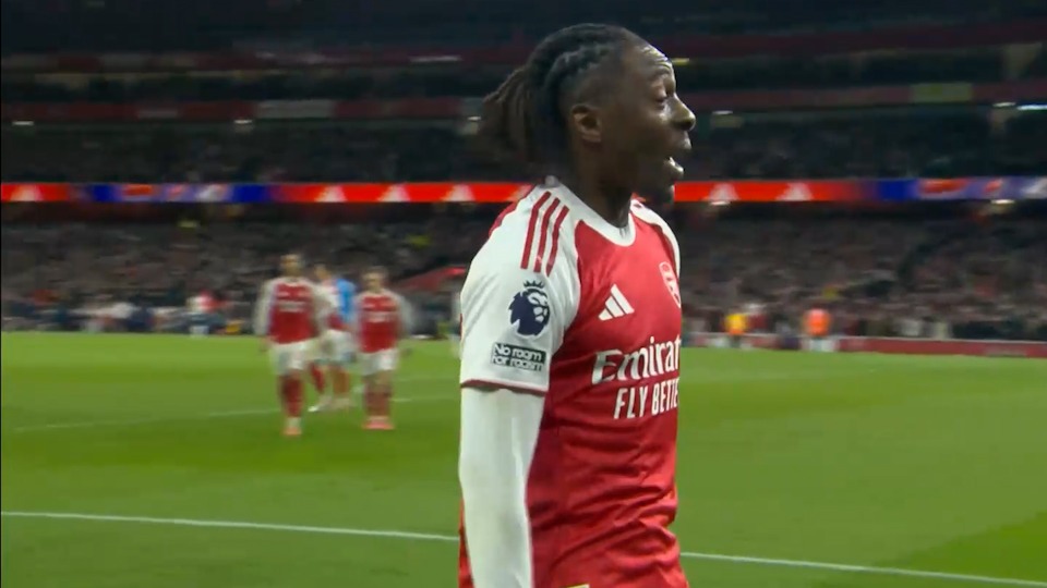 گل چهارم آرسنال به تاتنهام (هت تریک ابرچی ازه)