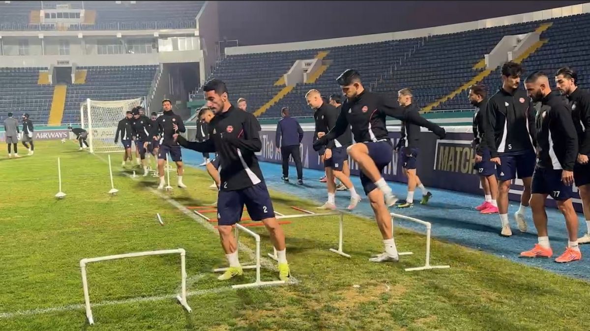 آخرین تمرینات تراکتور پیش از دیدار با نسف قارشی در لیگ نخبگان