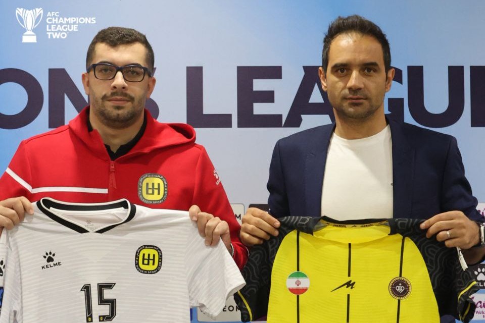 سپاهان با لباس زردرنگ مقابل الحسین اردن به میدان می‌رود