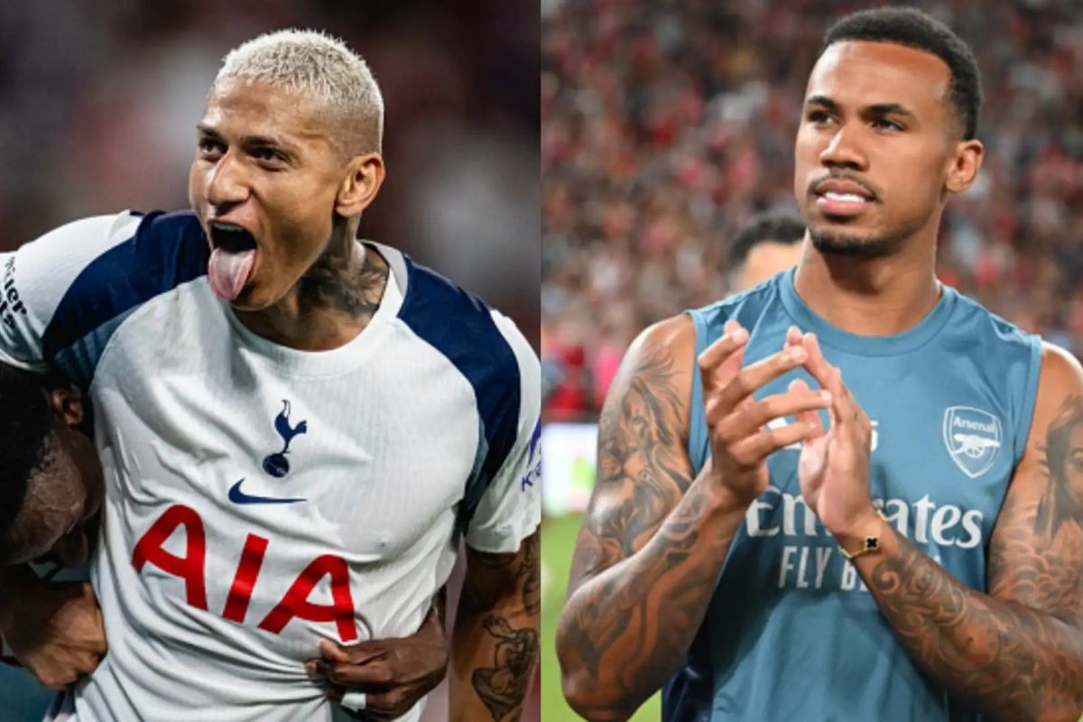 حرکت جنجالی گابریل پس از دربی لندن (عکس)