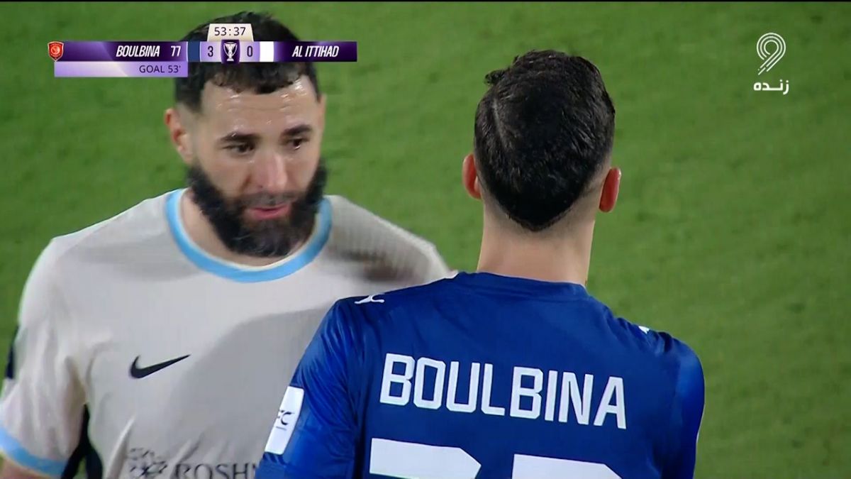 گل سوم الدحیل به الاتحاد (هت تریک بولبینا)