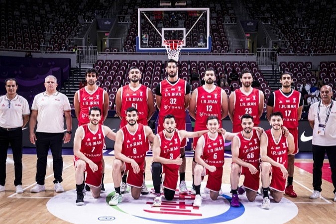 تیم ملی بسکتبال مقابل لبنان نتیجه را واگذار کرد