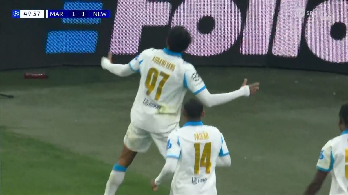 گل دوم مارسی به نیوکاسل (دبل اوبامیانگ)